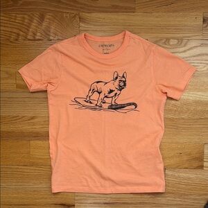 Crewcuts Peach Dog Graphic T-Shirt